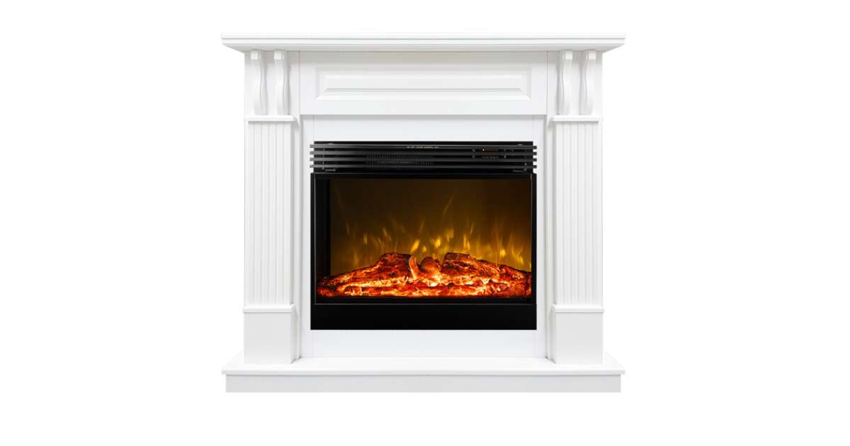 Semineu electric Verona & Mirabella, Art Flame, 1125x1200x310 mm, 1950W - imagine 5
